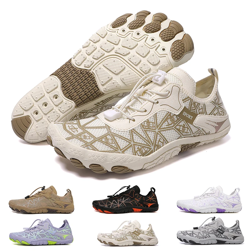 Beach Barefoot Shoes Men Quick-Drying Lightweight Swimming Diving Water Sports Shoes Women Yoga Fitness Sandals Upstream Shoes