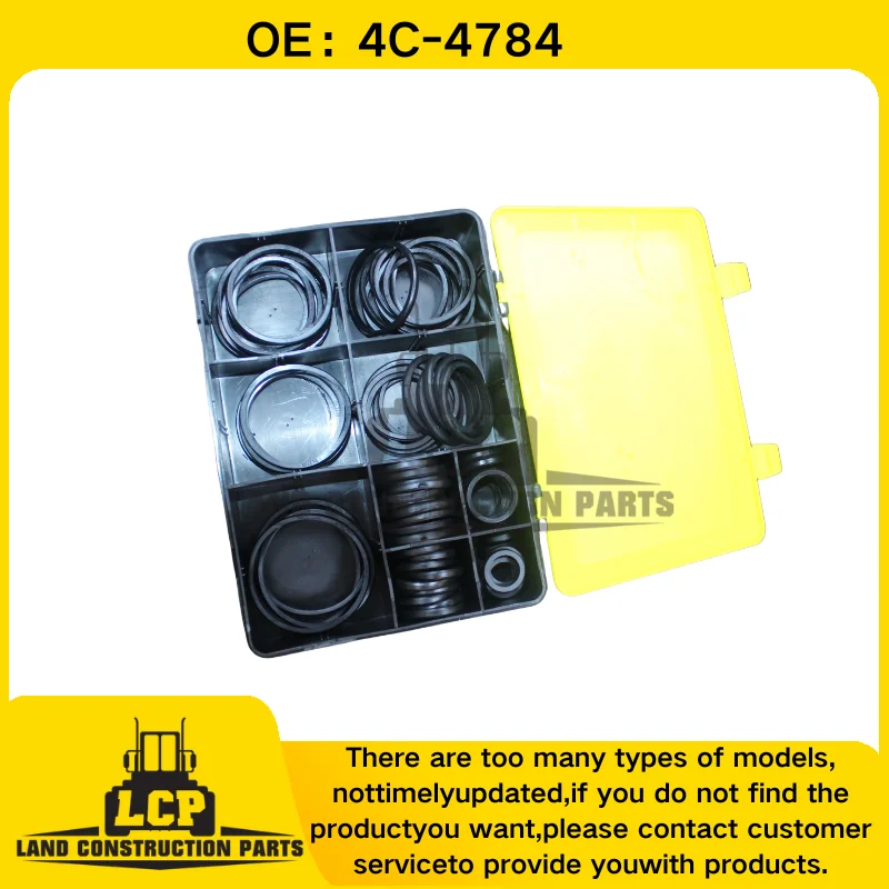 4C-4784 D-Ring Kit NBR 90 For E320 E330 Hydraulics Seal k·tant Hose Fitting Seals Excava