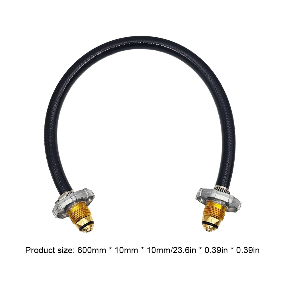 

60cm Mutual Filling Bridge Mutual Inflation Connector Direct Connection Canister Gas Inflation Adapter Camping Supplies