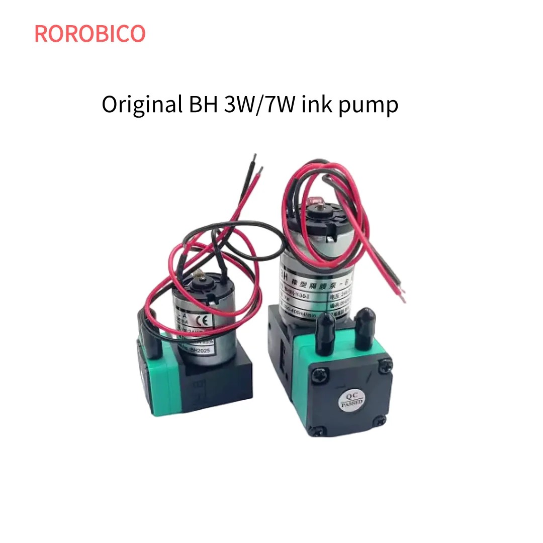 

Printer Part BH Big Ink Pump 7W 24V Micro Diaphragm Liquid Air 3W Small Pump 100-200ml/Min for Eco Solvent Inkjet Printer Pump