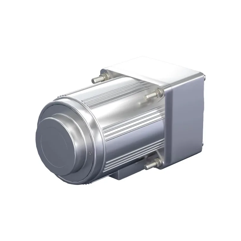 Compact 250W 220V Single Phase AC Gear Motor, 50Hz Variable RPM Control, Low Torque Fluctuation Motor for Sewing Production