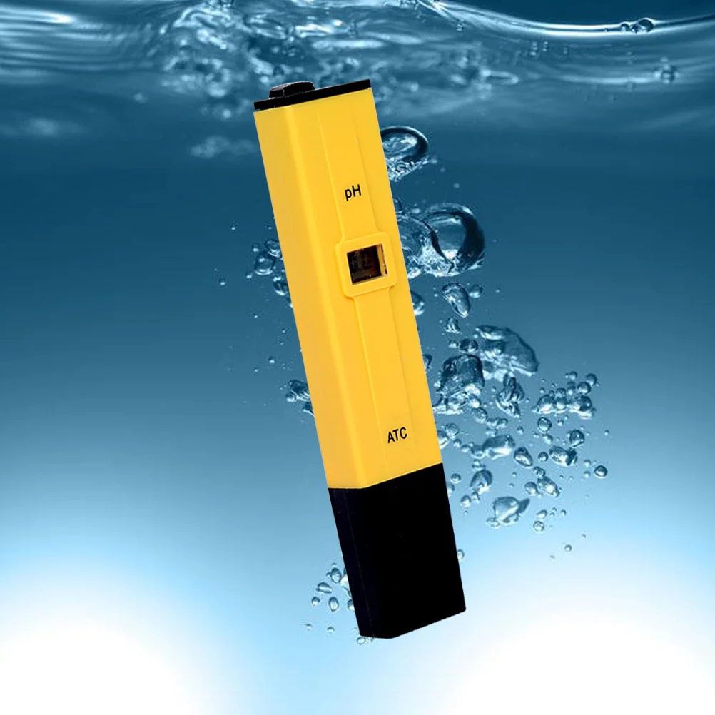 

Digital PH Meter ATC Water Quality Tester with 0-14 PH Measurement Range (Yellow) water testing ph tester
