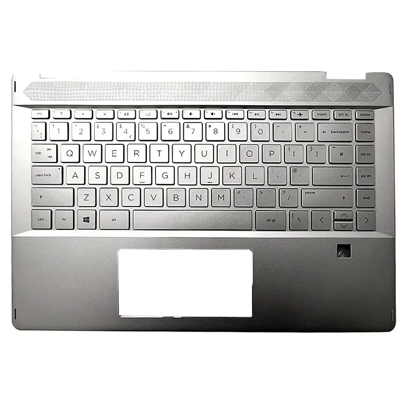 

Palmrest Top Cover With Keyboard For HP 14-DH TPN-W139 14M-DH Silver Color