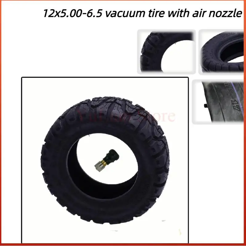 

12x5.00-6.5 off-road vacuum tires, electric scooter modification, beach bike, go kart tires