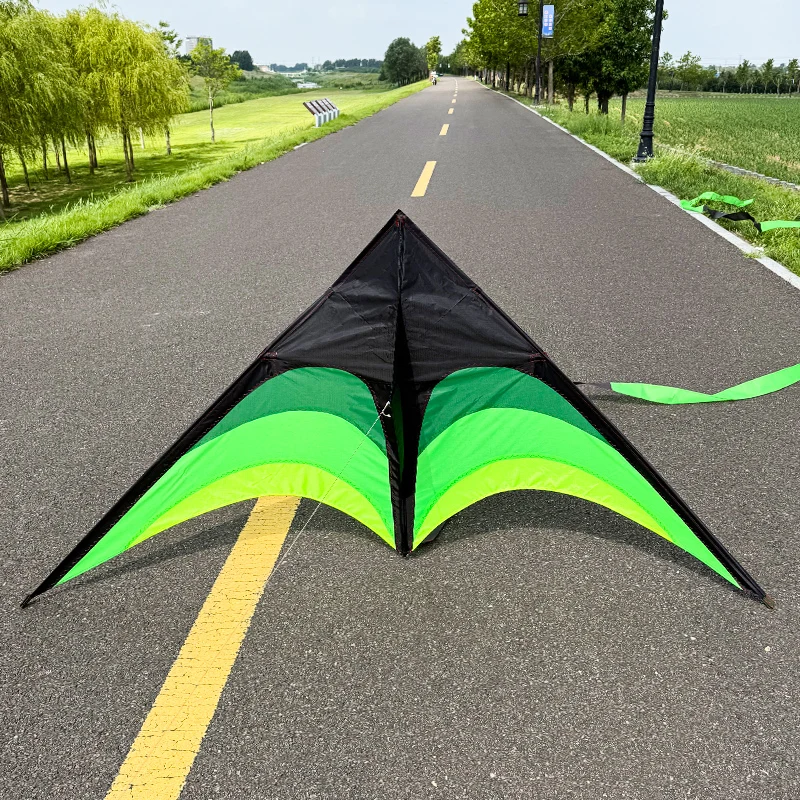 Paradise Bird Grote Delta-vlieger met 100 m lijn Buitenplezier Gemakkelijk te vliegen Buitenspeelgoed voor kinderen en volwassenen Verschillende specificaties