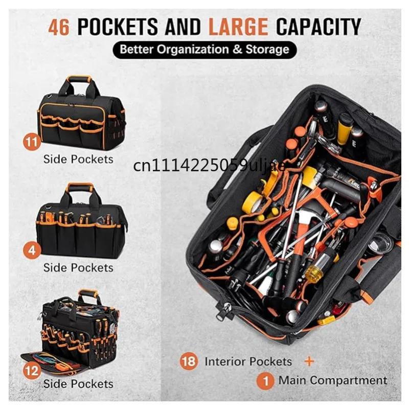 2026 Tool Tote, Tool Bag Organizer, Electrician Tool Bag,  Tool Bag, Tool Caddy, Tool Bags for Electricians