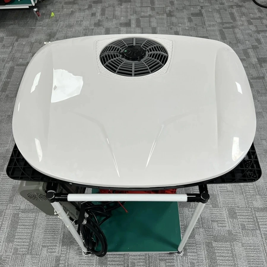 2024 New Type Electric Aire Acondicionado 12v 12 Volt Rooftop Camper Rv Trailer Truck Tractor Van Caravan Air Conditioner