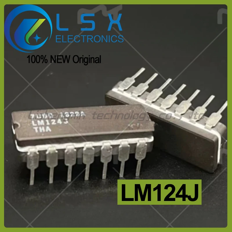 5pcs LM124J LM124 CDIP14 New and Original