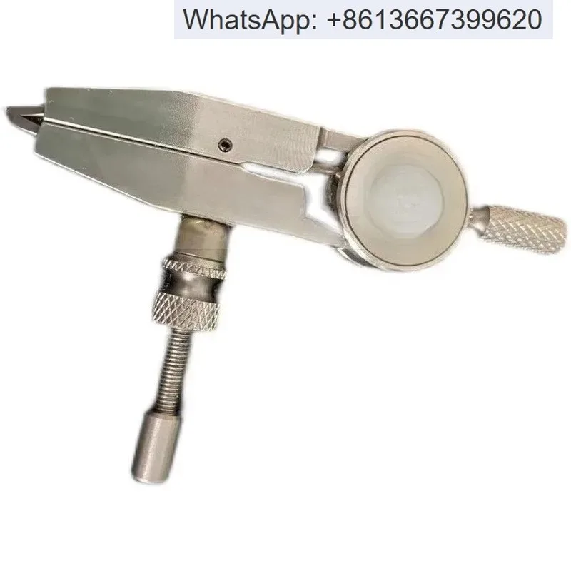 Precision scribing gauge, replaceable tung-sten steel needle