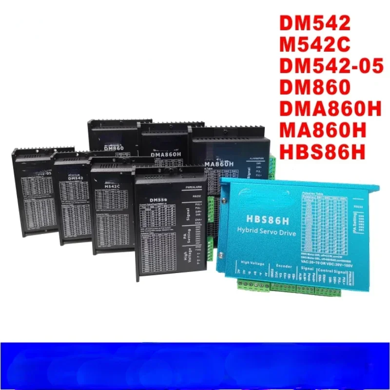 

Горячие продажиM542C DM542-05 556 856 DMA860H HBS86H Шаговый привод Специальная акция