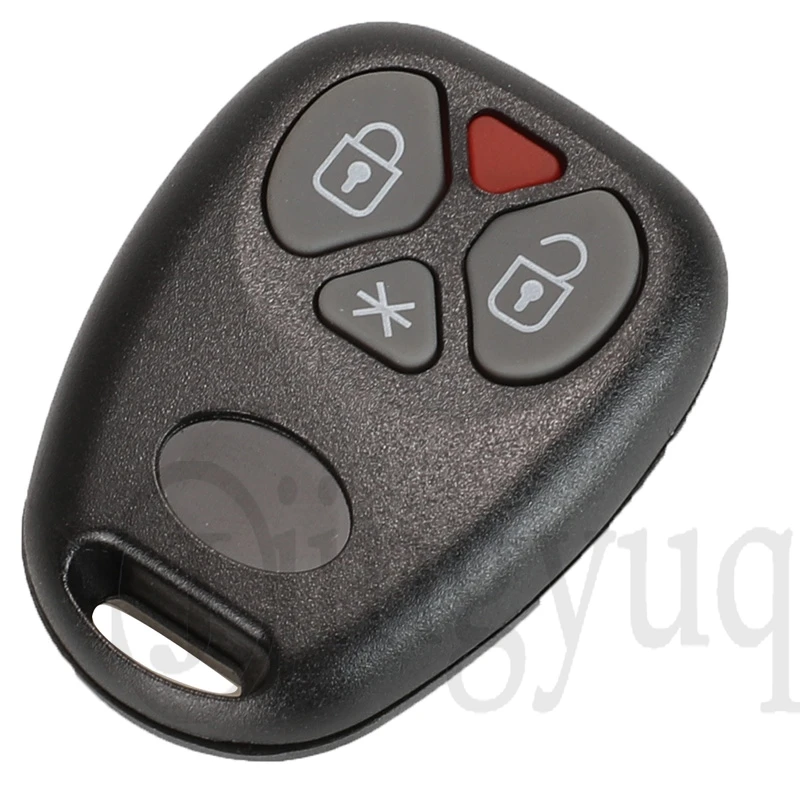 jingyuqin 4 Buttons New Replacement Remote Car Key Case For Brazil Control Old Positron Alarm Remote Key Shell