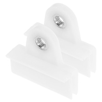 2Pcs Universal Plastic Glass Fixed Clip Set for Car Truck Fastening Durable Easy Installation Windstorm Window Clips