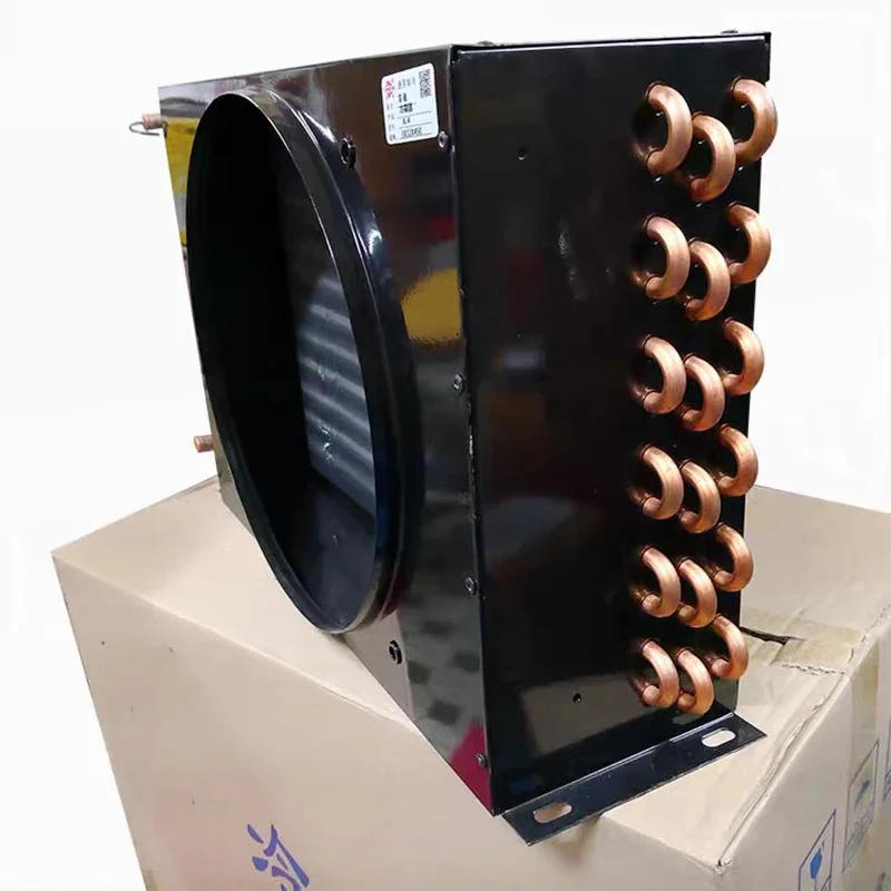 2025 Freezer Air Conditioner Condenser Air-Cooled Water-Cooled Aluminum Fin Condenser Copper Tube Radiator Heat Exchanger