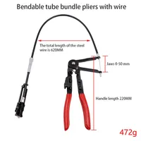 Flexible Hose Clamp Pliers Automotive Bendable Hose Clamp Removal Tools Car Repairs Hose Clamp Removal Hand Tool