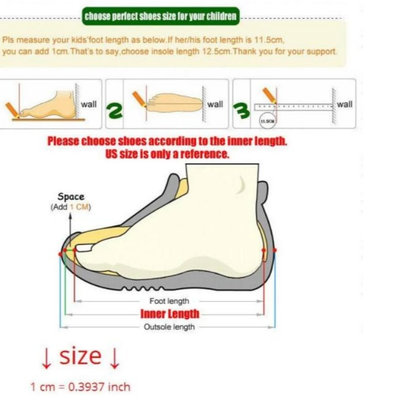 Kids'Casual Shoes PU Leather Star Solid Color Winter Fashion Sports Shoes For Children Warm Anti-slip Black Red Size 26-37