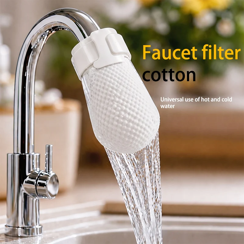 Disposable Faucet Filter Cotton Thickened Filter Cotton Bag Faucet Anti-splash Water Filter Sediment Rust Impurities