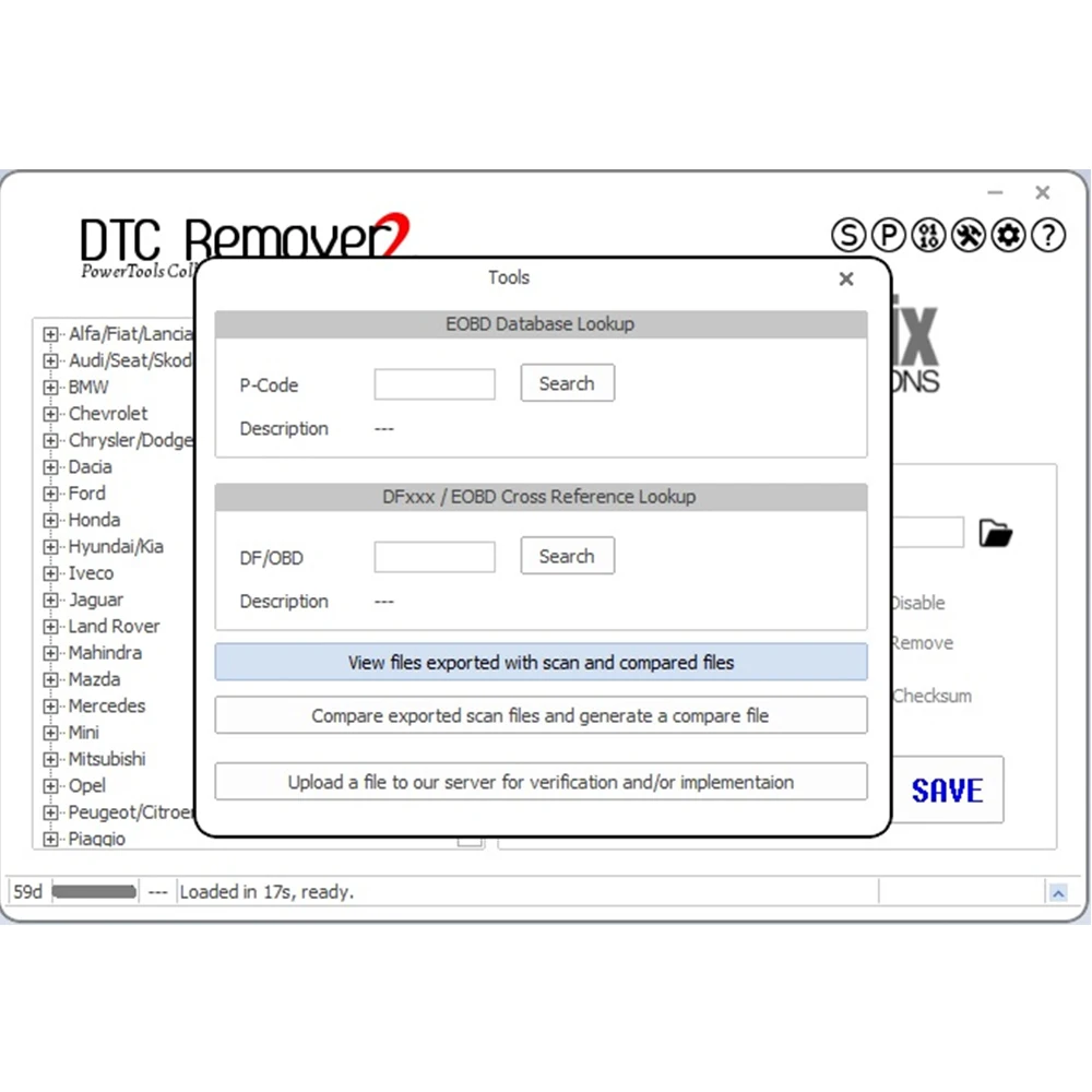 DTC Remover V2.5.6 DTC off Delete Software DTCRemover 2 Remove or Disable DTCs in Different ECUs DTCRemover2 ECU Progammmer