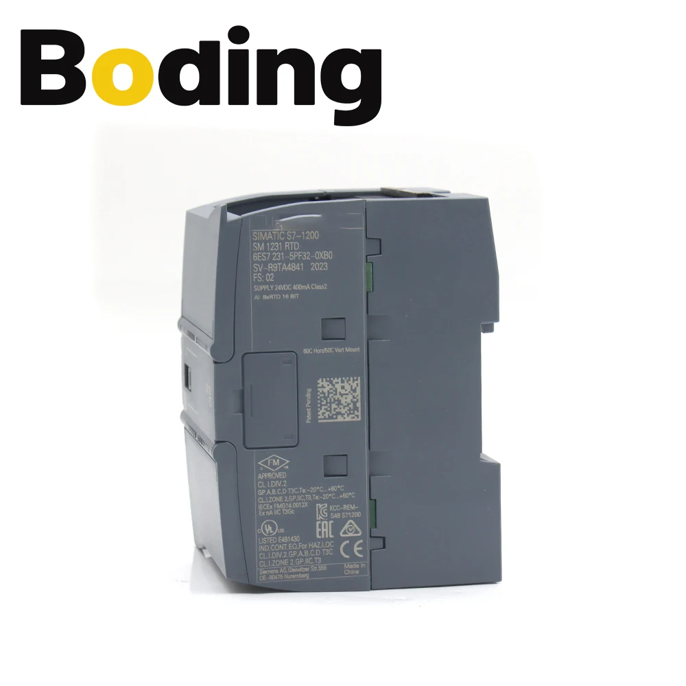 Boding Original PLC 6ES7231-4HD32-0XB0 6ES7231-5ND32-0XB0 6ES7231-4HF32-0XB0 6ES7231-5PD32-0XB0 6ES7231-5QD32-0XB0 6ES7231-5PF32