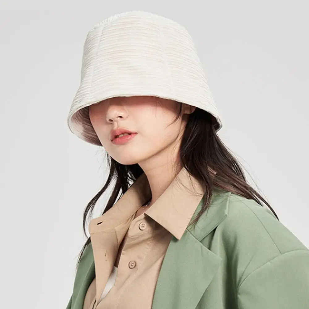 Women Summer Sunscreen Bucket Hat Chiffon Thin Style Sun Beach Cap Outdoor Girls Panama Fisherman Hat Basin Hat