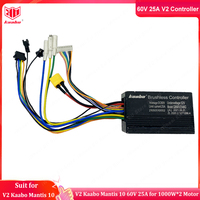Kaabo Mantis 10 60V 25A New Sine Wave Controller Suit for V2/V3 Kaabo Mantis 10 Plus 60V 18.2Ah E-Scooter with HUB Board
