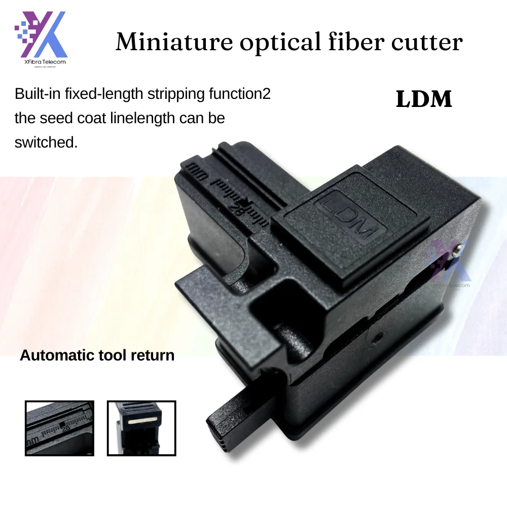 

Fiber Optical Cleaver Tool ABS Material Mini Cleaver Automatic tool return Fiber Cleaver Three-in-one clamp 5pcs/lot