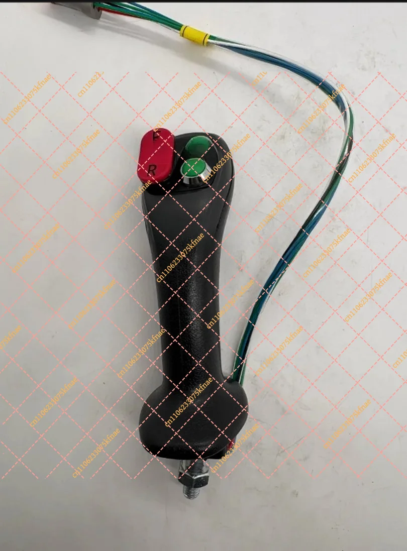 Multifunctional Excavator Forklift Joystick Handle 2 Button Seesaw Switch Forward Backward Neutral Control Operating Lever