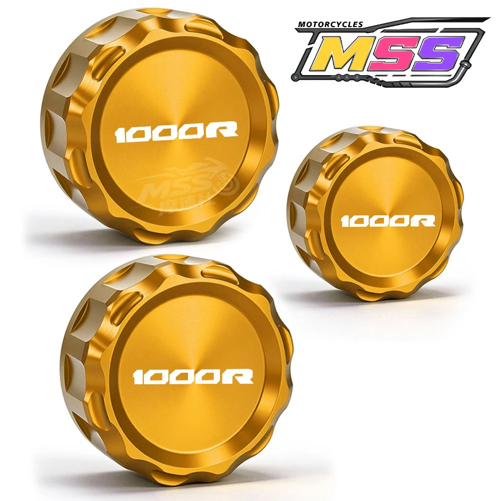 For CB1000R 2009-2016 CB 1000R CB1000 R NEW Motorcycle CNC Front Rear Brake Fluid Cylinder Master Reservoir Covers Caps Parts