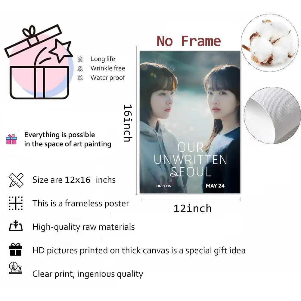 ملصق قماشي لخط سيول غير مكتوب: مجاني للتجاعيد ومقاوم للماء ومتين لجميع الفضاء #6