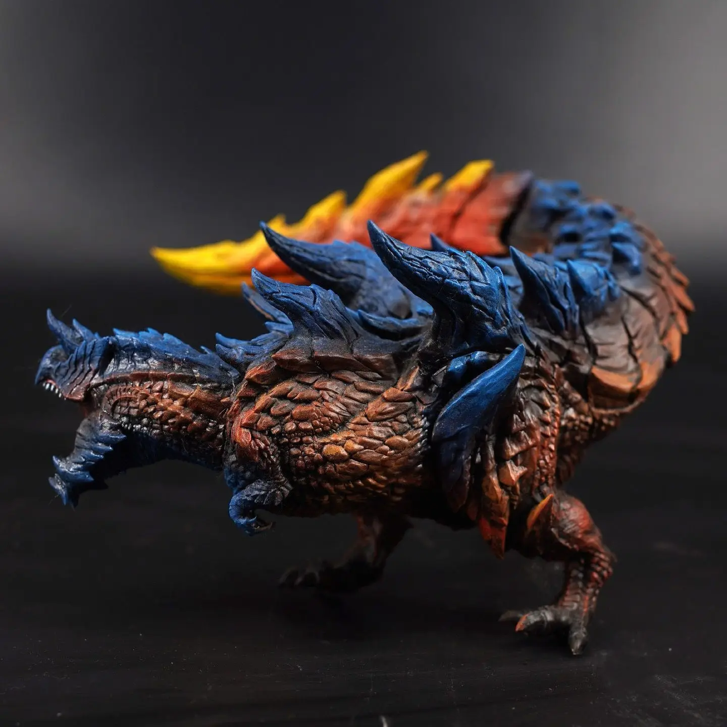 80mm/150mm/250mm Slayer of The Dragon 3D Printing Unassembled Unpainted Self-assembly Craft DIY Coloring Figurines view 6