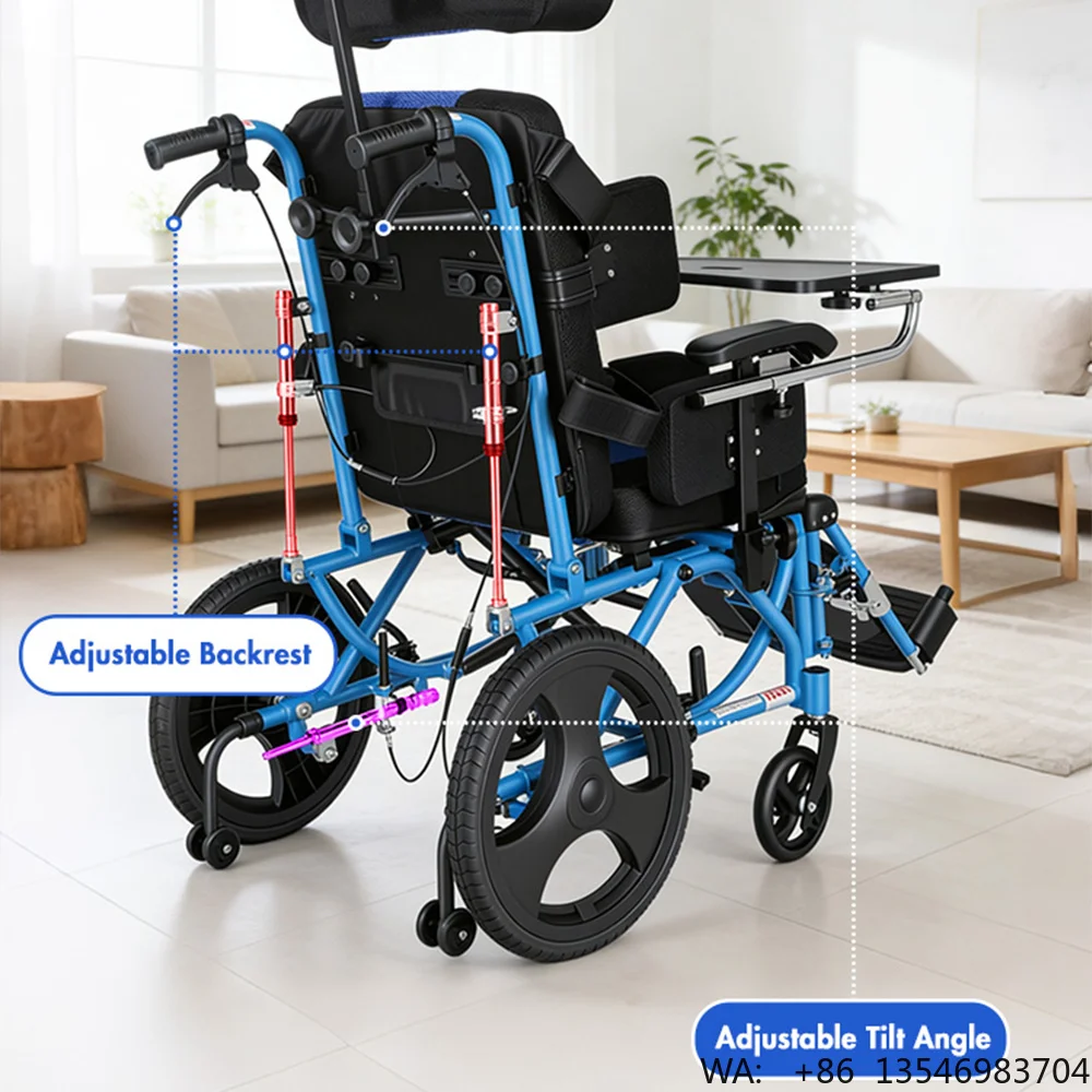

Children Handicapped Cerebral Palsy Wheelchair Chairs Adult Special Need Stroller for Disabled