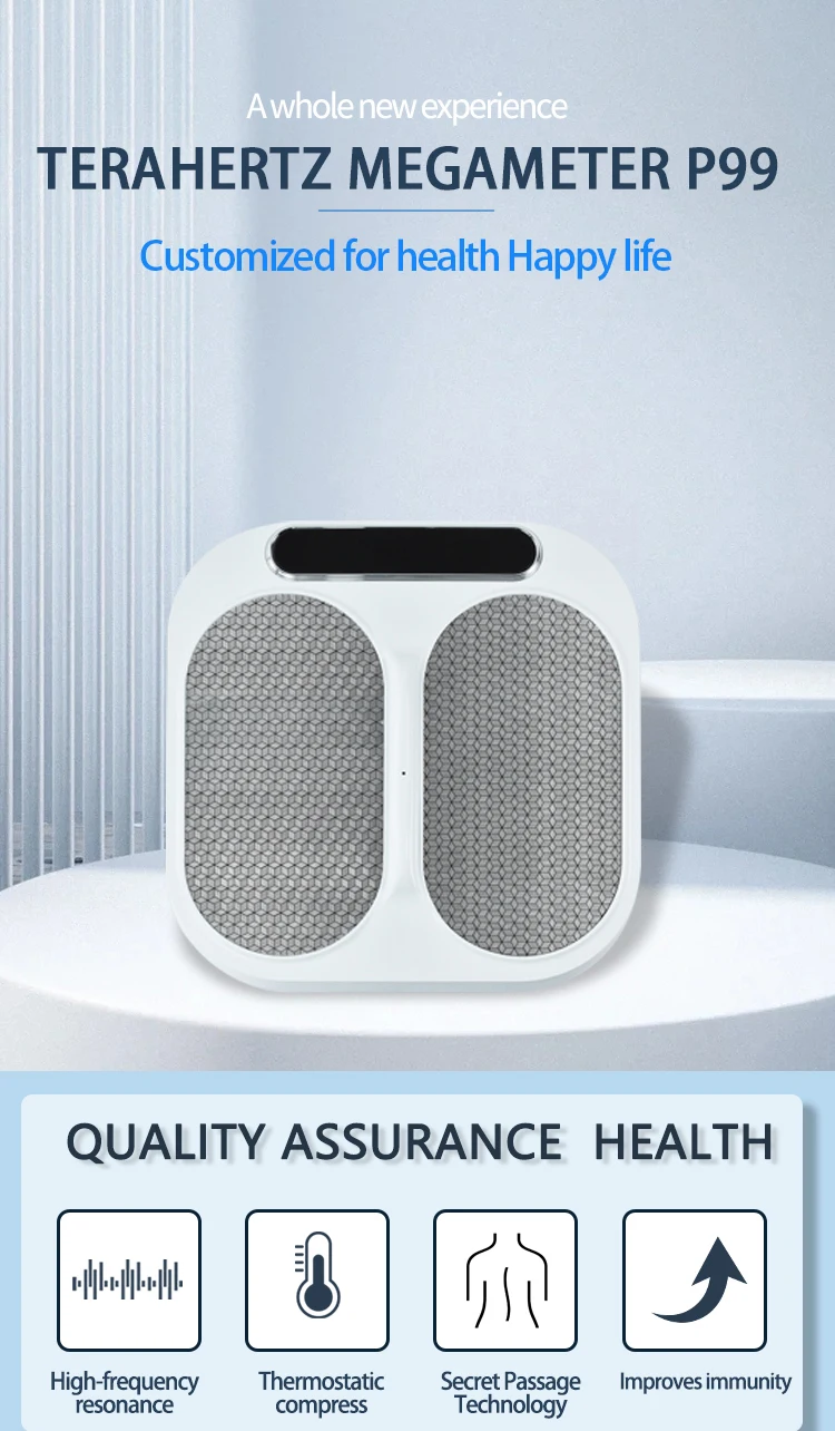 Tera P90 Neueste PEMF P99 Terahertz Fußmassagegerät Originaltherapie Durchblutung Schmerzlinderung Meridian Fuß Spa Geräte – Detail 1