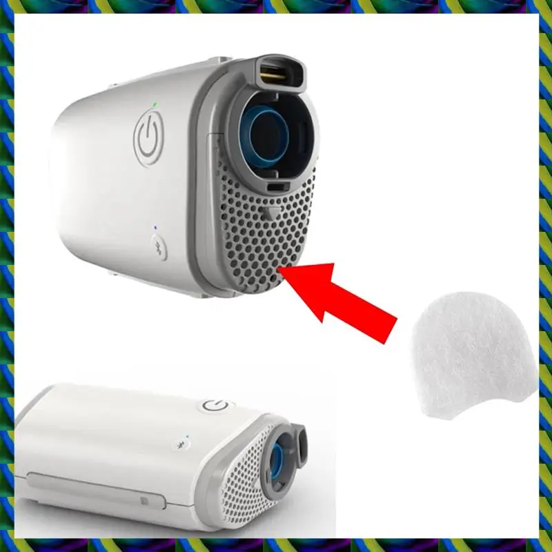 Filtri CPAP giornalieri da 60 pezzi, filtri di ricambio per dispositivi Resmed Airmini, filtri CPAP monouso ipoallergenici ultra fini