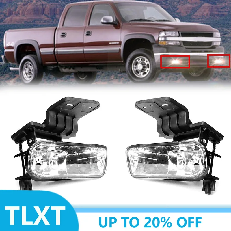 

Новые передние противотуманные фары для CHEVY SILVERADO 1999-2002 SUBURBAN, светодиодные, комплект, автомобильные аксессуары
