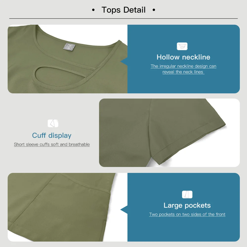 Niaahinn médecin uniformes chirurgicaux vêtements de travail infirmiers élastique à séchage rapide uniforme de travail hommes femmes clinique pour animaux de compagnie ensembles de gommage médical