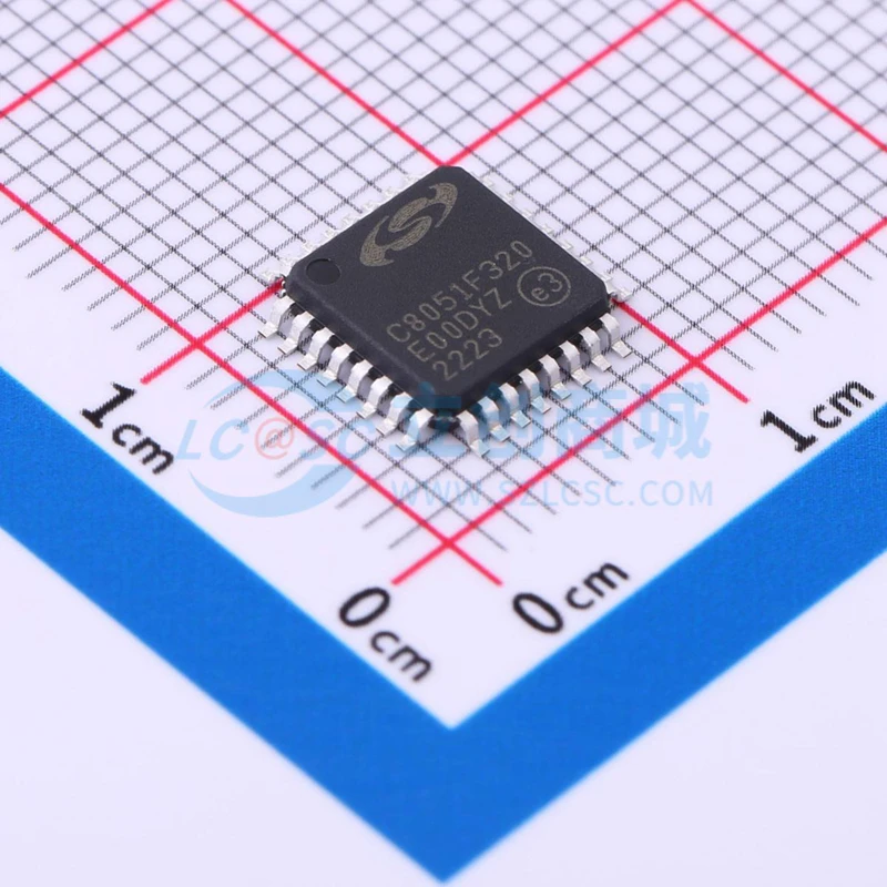 LQFP-32 microcontrolador, C8051, C8051F, C8051F320, C8051F320-GQ pacote, MCU, MPU, SOC, 100% original, novo, no estoque