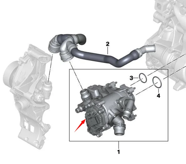 11538631943 Genuine for BM W HEAT MANAGEMENT MODULE