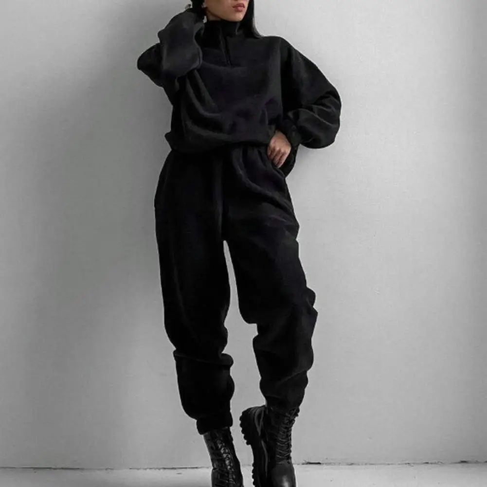 Spring 2023 Women's Winter Tracksuits Hoody Track Suit Hoodies and Pants Oversized Sportswear Two Pieces Set