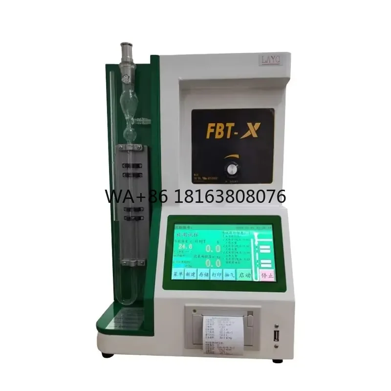 FBT-X Laboartory Automatic Cement Specific Surface Area Tester Cement Blaine Air Permeability Apparatus