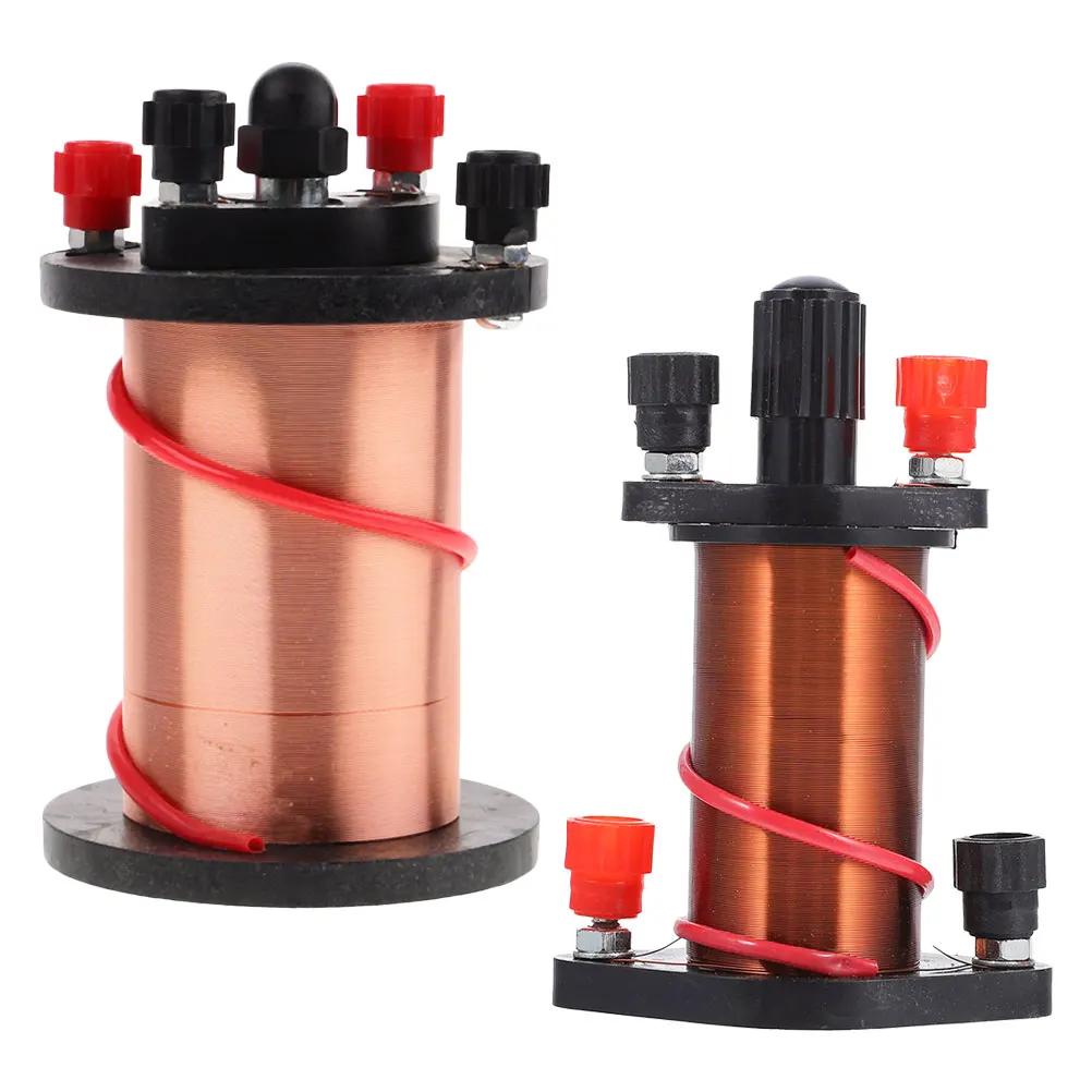 

2 Pcs Coil Demonstration Equipment Induction for Laboratory Scientific Electromagnetic Coils Classroom