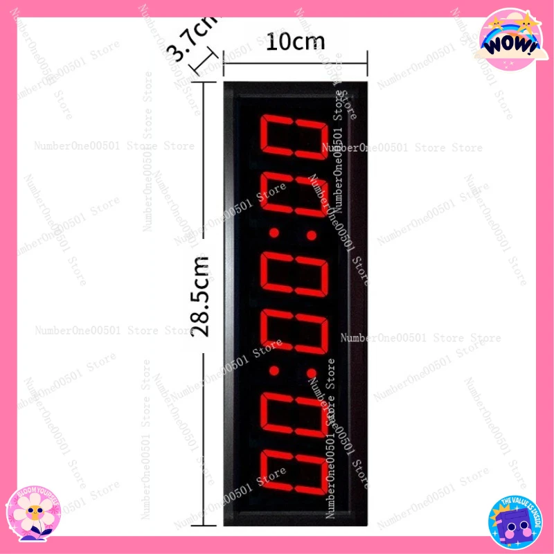 LED beat timer competition single-sided charging screen countdown hand clapping training meeting debate speech competition