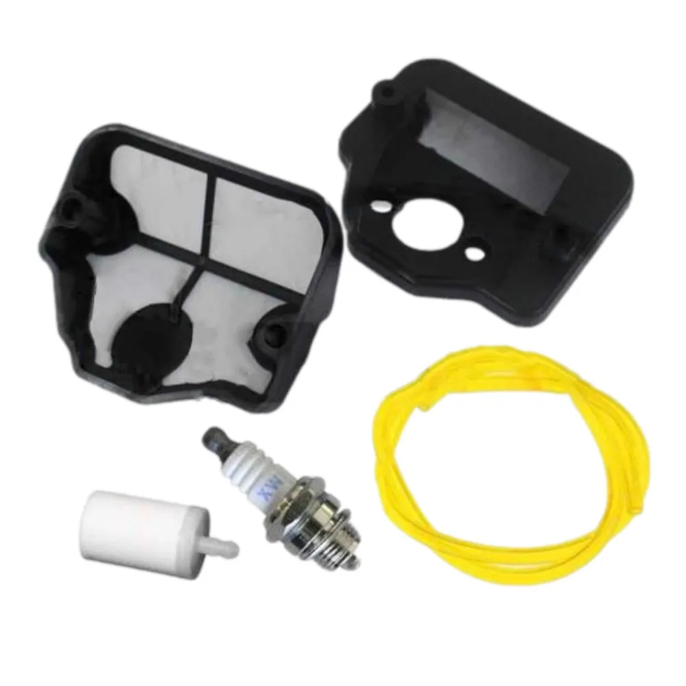 Manguera de chispa de filtro de combustible de aire para Husqvarnas 36 41 136 137 141LE 142 142E Kit de servicio piezas de motosierra reemplazar 530 02 98-11