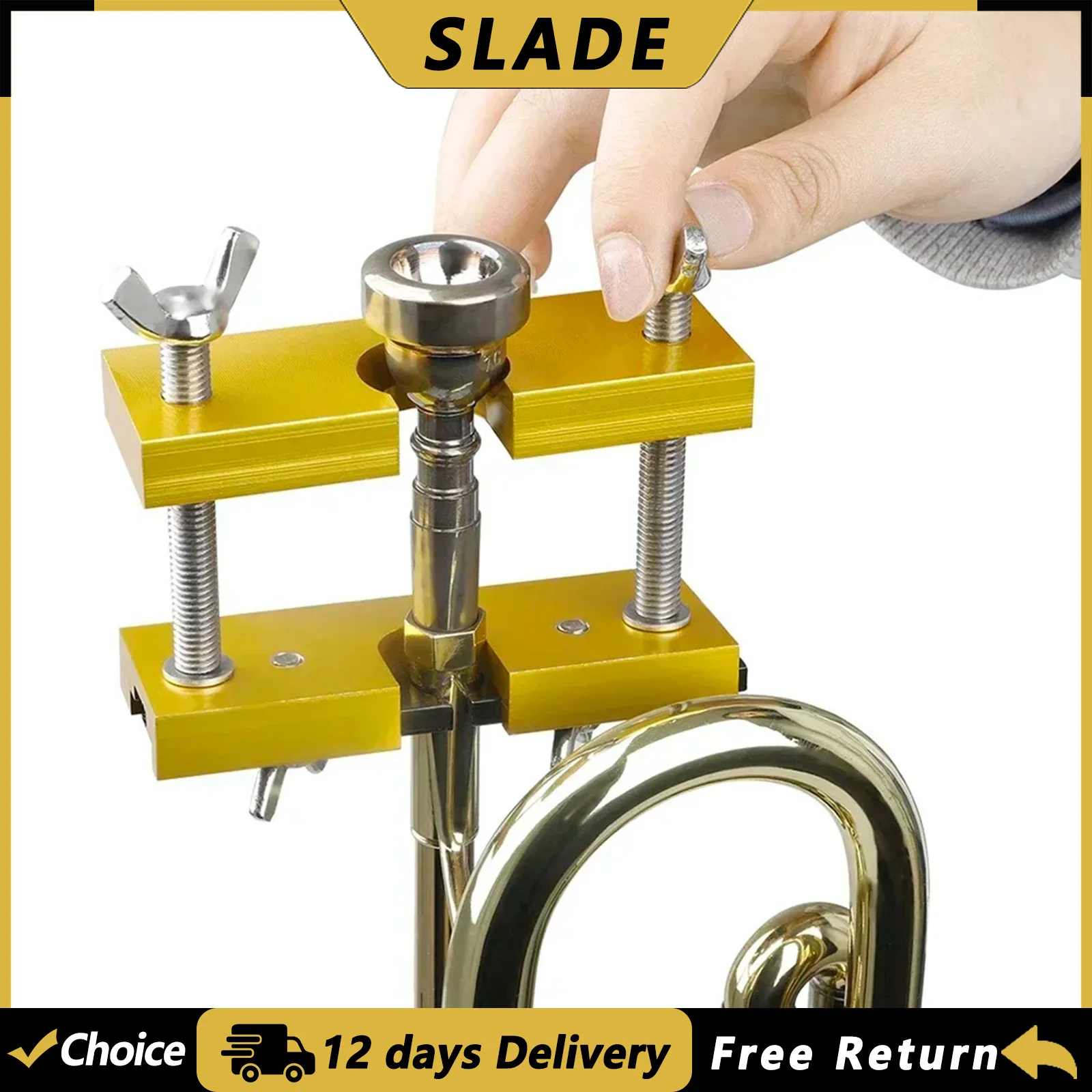 

SLADE Trumpet Mouthpiece Puller Horn Trombone Trumpet Euphonium Mouthpiece Remover Extractor Tool Brass Instrument Accessories