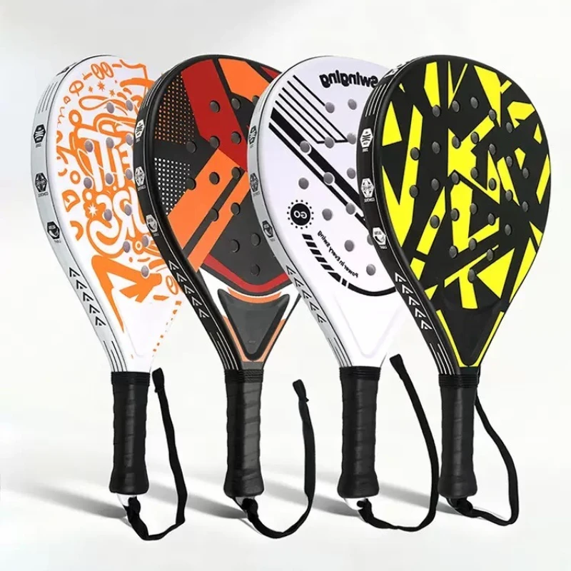 

Padel Racket Padel Accessories Beach Padel Tennis Racquet Sports EPE Core Physical Equipment for beginner kids School Indoors