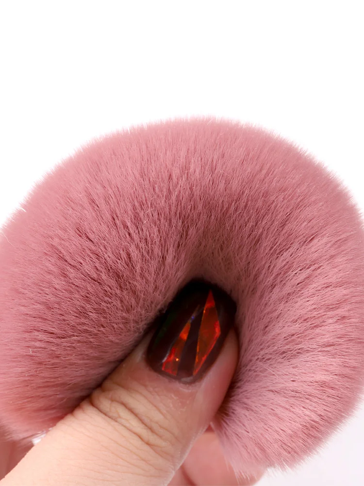 Cepillo redondo para uñas, utensilio Popular para quitar el polvo, maquillaje en Gel, arte de uñas