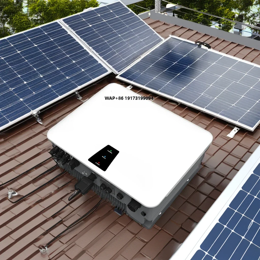 5KW 6KW 8KW 10KW 12KW 15Kw  solar inverter price IP66 three-phase intelligent dual-output grid-connected hybrid solar inverter