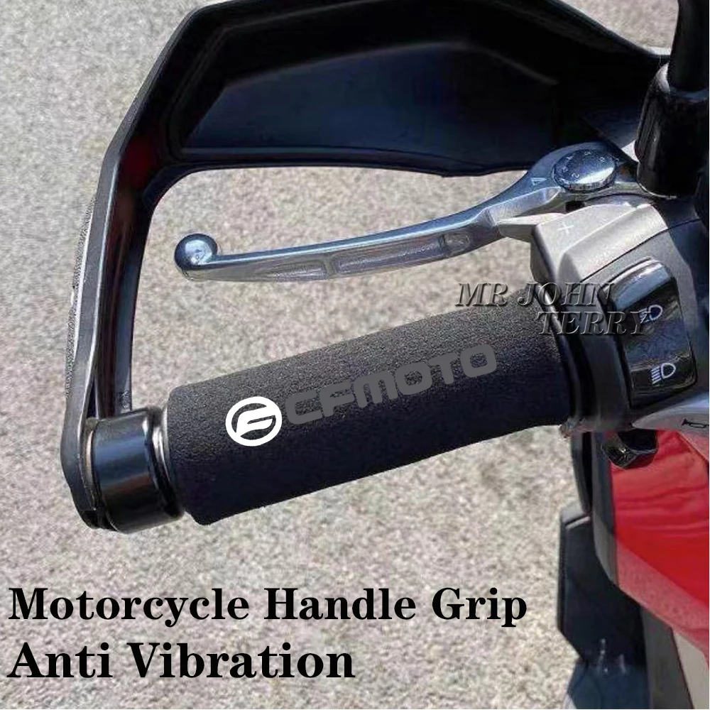 Motorcycle Grip Cover Shockproof  Handlebar Grip Sponge Cover For CFMOTO N39° 2021 2022 CFMOTO 300NK 2019-2023 CFMOTO 800MT