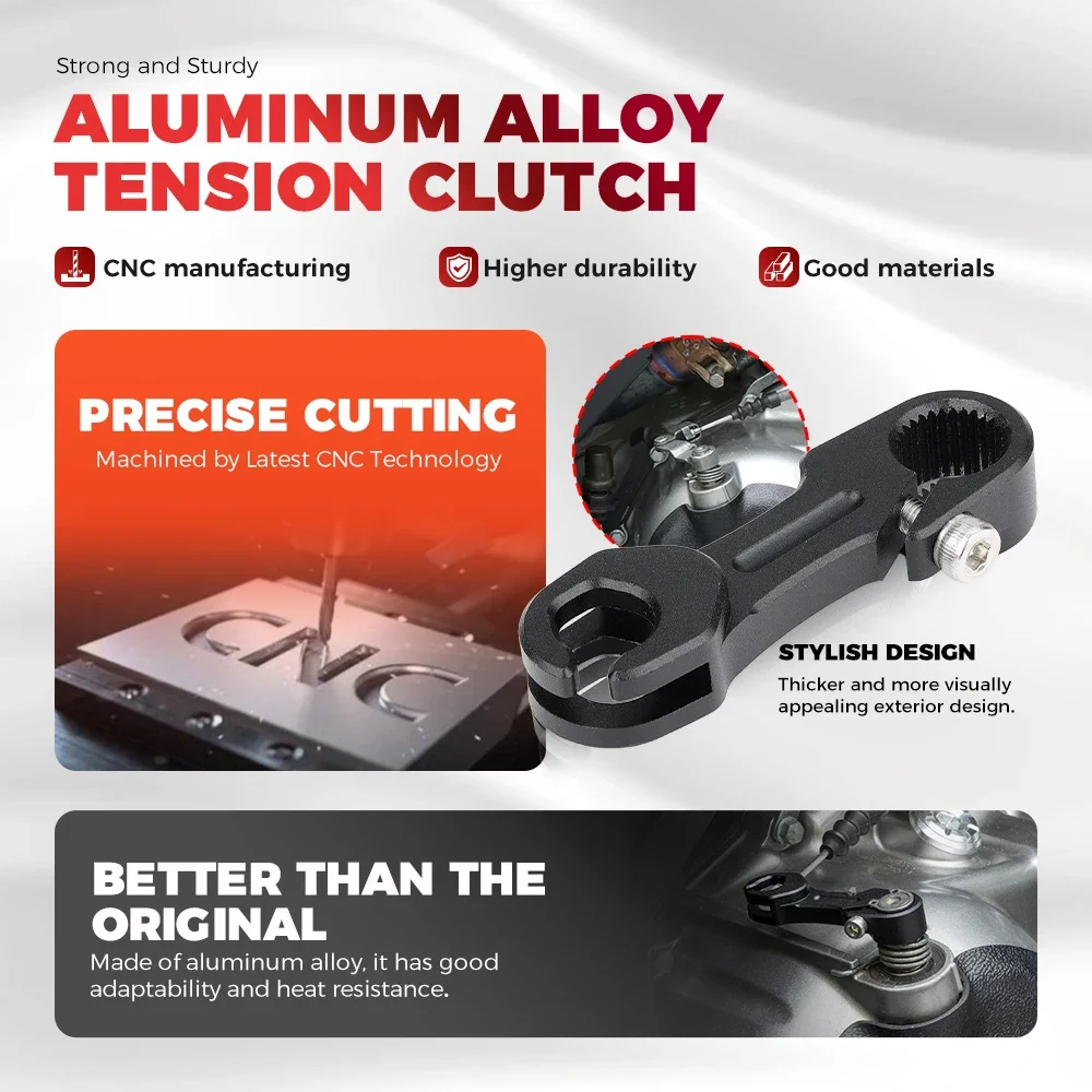 رابتور 700 سحب كبل القابض الذراع دفع رافعة الجمعية البليت متوافق مع ياماها رابتور 700 2006-2024 رابتور 700R 2011-2024 #4