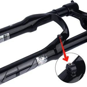 Bolany MTB شوكة سبائك المغنيسيوم تعليق ضغط الهواء 26 27.5 29 بوصة الكتف / الأسلاك التحكم مستقيم / مخروطي أنبوب قفل شوكة 8 أعلى مبيعات 29 تعليق هوائي - رقم 8