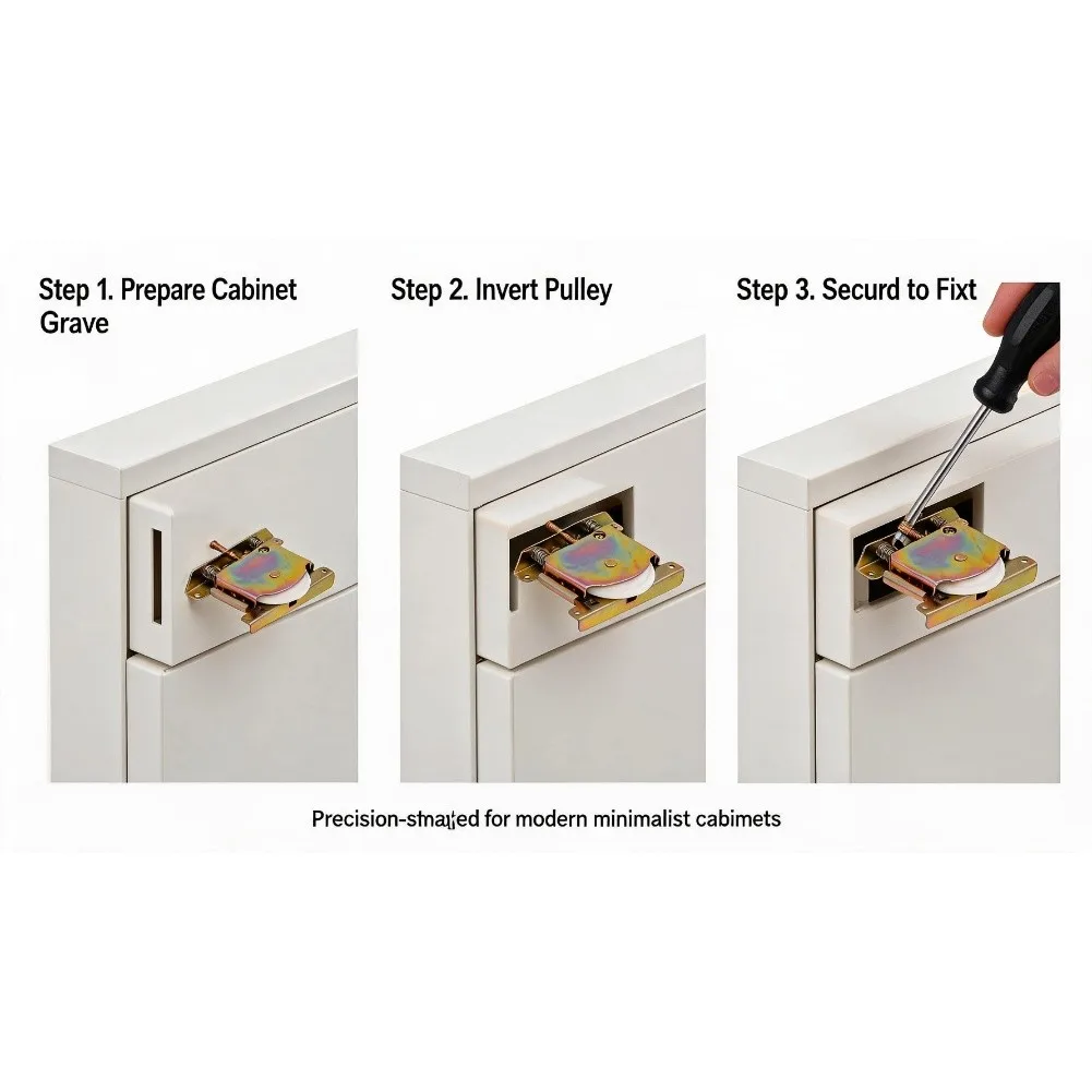 10 Unit Sliding Door Roller Assembly with Zinc Plated Frame and Precision Engineered Bearings for Long Term Use