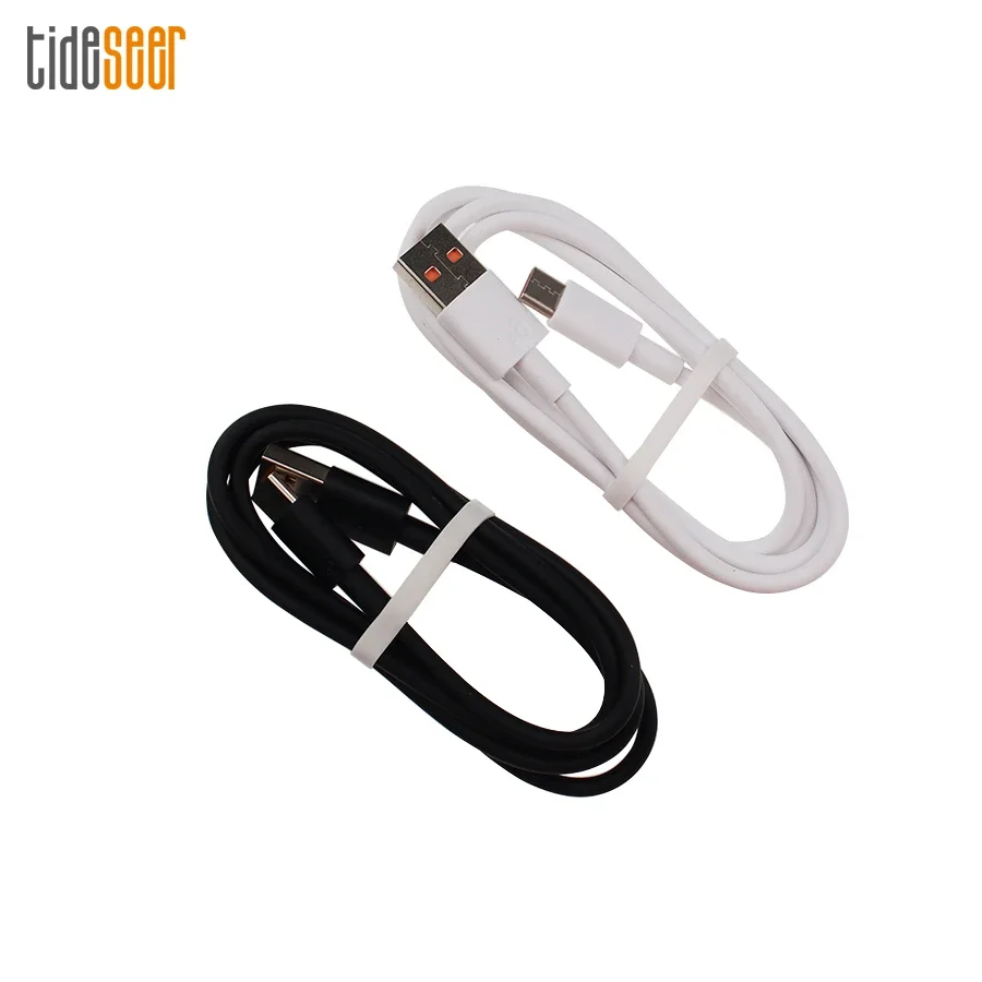 300pcs 66W 6A USB Type C Cable 1M Super Charge Cables For Xiaomi 11 Samsung OPPO R17 Huaweo Mate 40 50 Fast Charging USB-C Cord